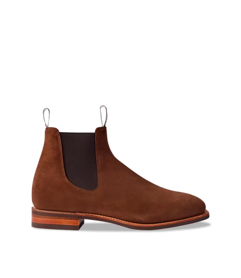 RM Williams Comfort Craftsman Boots Brown Suede-3